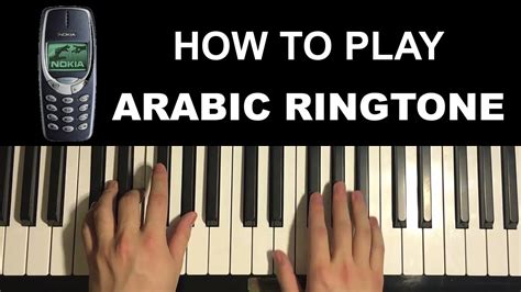 How To Play Arabic Nokia Ringtone Piano Tutorial Lesson Youtube