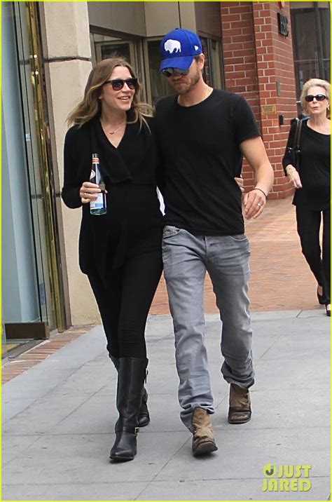 Chad Michael Murray And Pregnant Wife Sarah Roemer Are Inseparable At