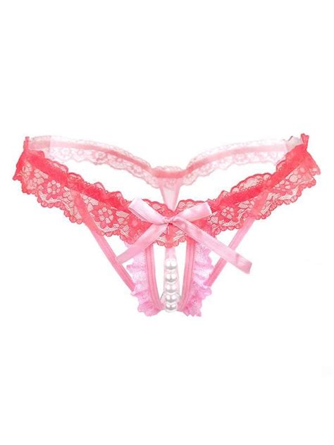 Sexy Pearl Lace Thong丨fashion Panties For Women丨zealcouture Crotchless Panties Women Panties
