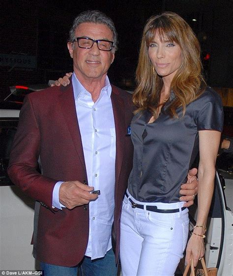 sylvester stallone 68 and wife jennifer 46 still look very in love sylvester stallone