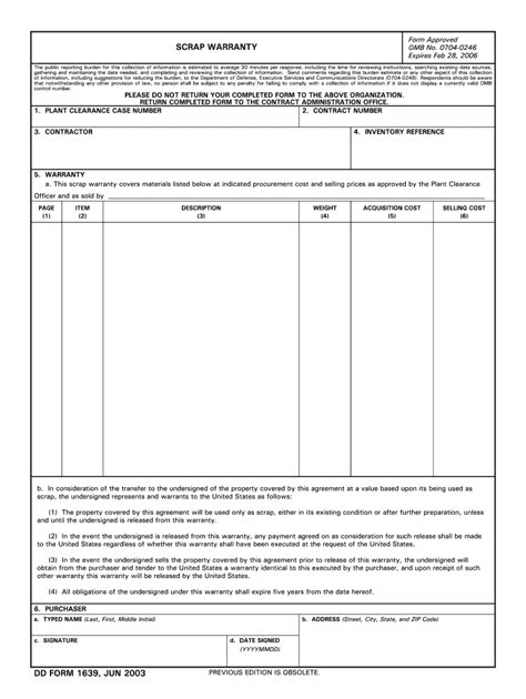 Dd Form 1639 Instructions Fill Online Printable Fillable Blank