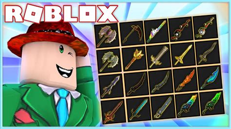 I Got All The Exotic Knives In Assassin Roblox Youtube