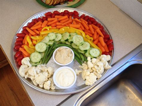 Rainbow Veggie Platter