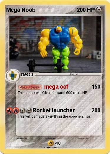 Pokémon Mega Noob 16 16 Mega Oof My Pokemon Card