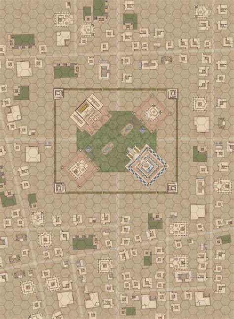 Lost Mesopotamian City Map Inkwell Ideas