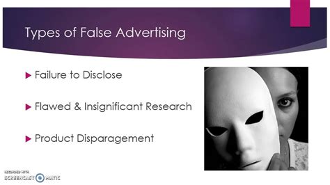 False Advertising And Deceptive Labeling Laws Hailey Carlson Youtube