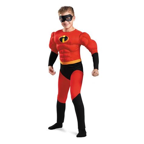 Disguise Disney The Incredibles Dash Muscle Boys Costume