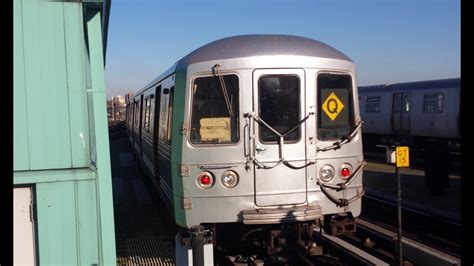 Photo by david pirmann, august 2000. MTA NYC Subway: R46 (Q) Train Action - YouTube