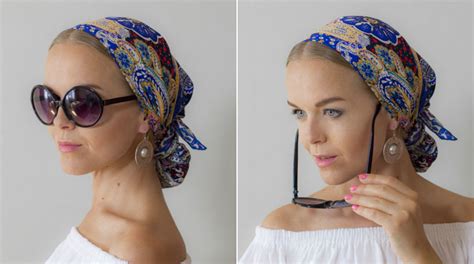Как стильно завязать платок на голове — примеры и советы Леди Стиль Жизни