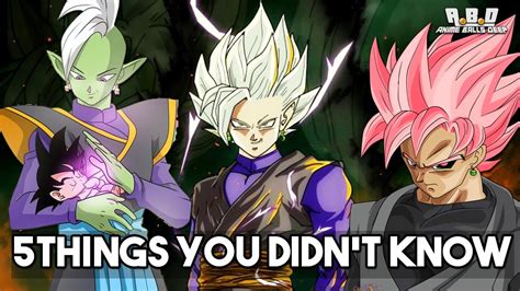 5 Things You Didn T Know About Black Goku Probably Dragon Ball Super Youtube