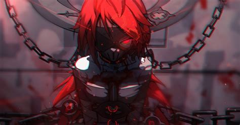Anime Wallpaper Engine Red Anger Animated Free Download