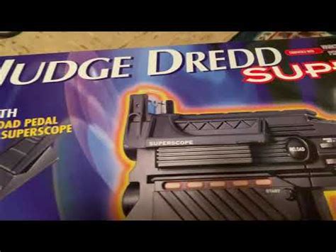 The Rare Judge Dredd Super Light Gun For The Playstation Youtube