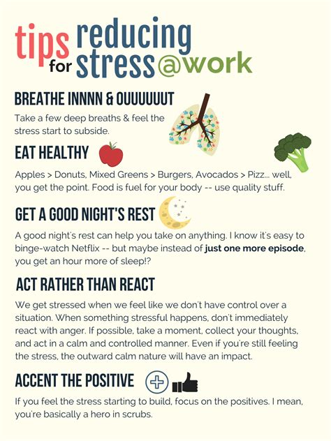 Tips For Reducing Stress At Work EKidzCare Blog Stress Tips