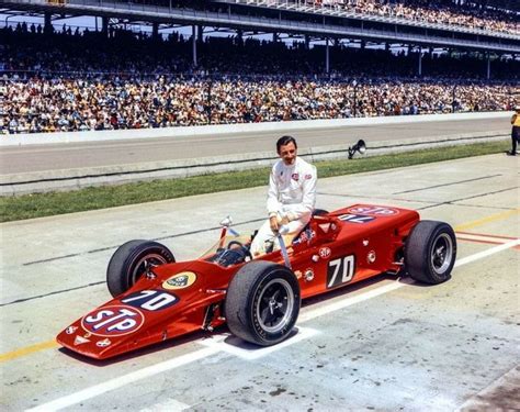 Graham Hill Lotus 56 Turbine 1968 Indy 500 Indy Cars Racing Classic