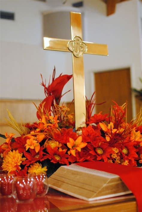 Fall Church Decorations Image By Pam Leaphart On Church Foyer Church