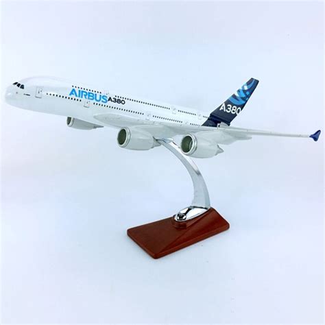 28cm 1250 Scale Airbus A380 800 Diecast Alloy Aircraft Model Prototype