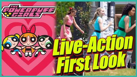powerpuff girls live action reboot first look youtube