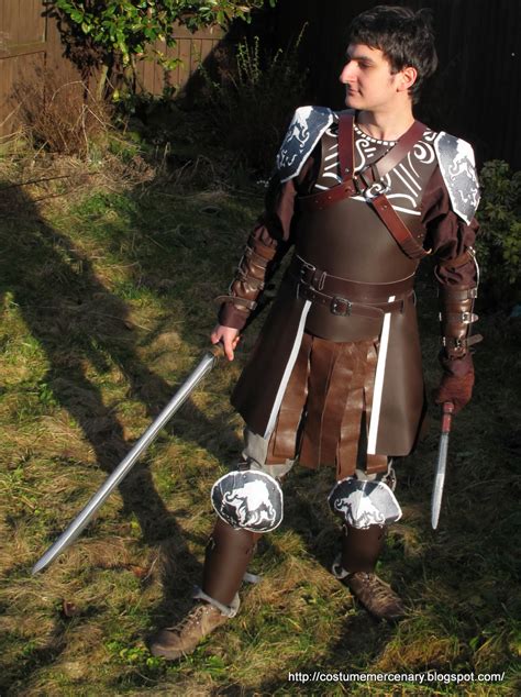 The Costume Mercenary Commission Zevrans Leather Armour