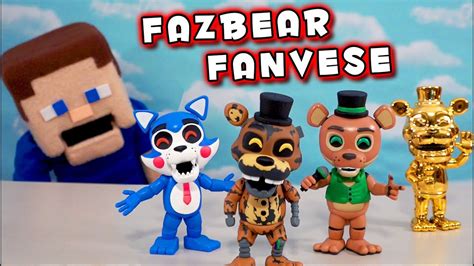 Five Nights At Freddy S Fazbear Fanverse Figures Golden Freddy Youtooz Series YouTube