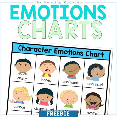 Free Emotions Chart For Kids The Reading Roundup