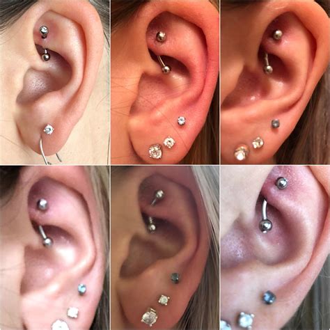 What Size Earring For Rook Piercing Sweetandspark