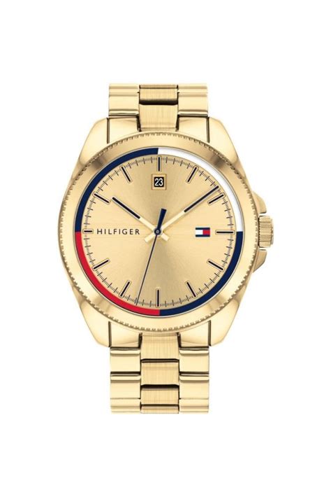 Tommy Hilfiger Gents Riley Gold Bracelet Watch Watches From Adrian
