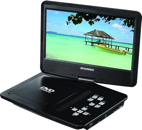 Sylvania 10101 Inch Portable Dvd Player 5 Hour Rechargeable Battery