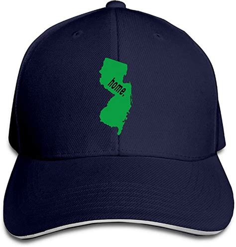 New Jersey Adjustable Classic Baseball Caps Clothing