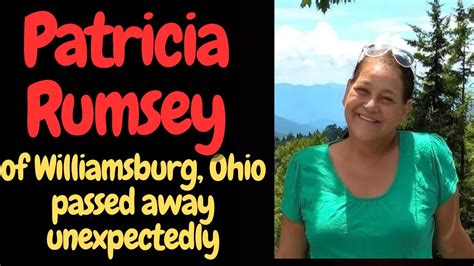 Patricia Rumsey Obituary Patricia L Rumsey Of Williamsburg Ohio