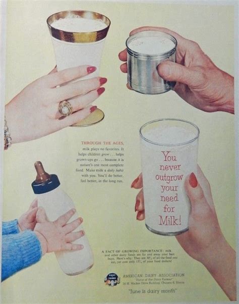 American Dairy Association 50 S Print Ad Color Illustration You Never