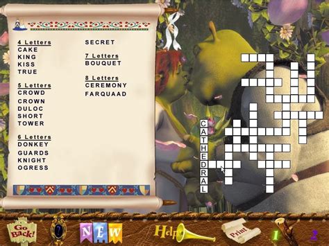 Screenshot Of Shrek Game Land Activity Center Windows 2002 Mobygames