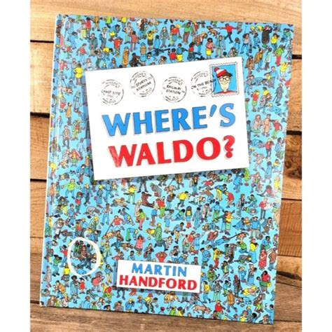 Where S Waldo Hardcover Book 1987 Martin Handford Us First Edition Banned 30 60 Picclick