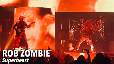 Rob Zombie Superbeast Freaks On Parade Tour Final Show Woodlands