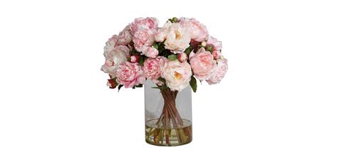 Pink Peony Watergarden Florals And Trees Ethan Allen