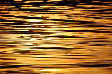 Golden Water Featuring Gold Golden Water And Gold Water Abstract