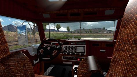 Kenworth W900 Interior For Ats Euro Truck Simulator 2 Mods American