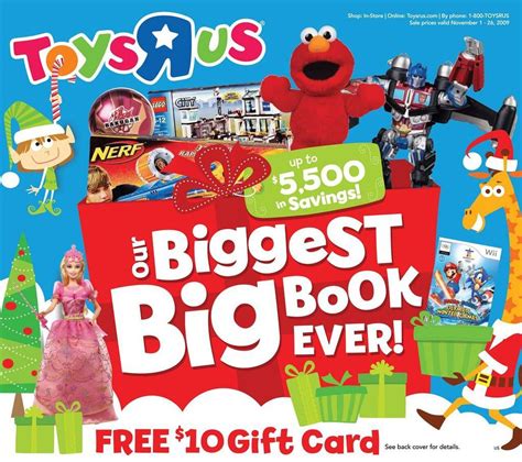toys r us big toy book has arrived includes 5 500 in savings