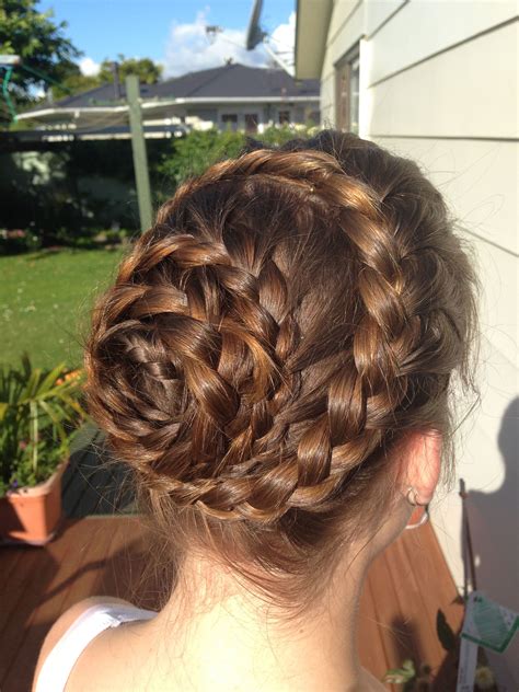 spiral plait big bun hair braids for long hair summer hairstyles braided hairstyles