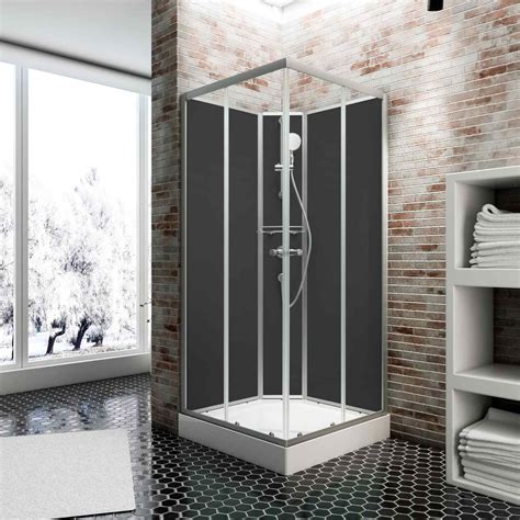 Schulte cabine de douche intégrale 90 x 90 cm avec porte coulissante