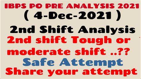Ibps Po Pre Exam Analysis Shift Dec Ibps Po Preliminary