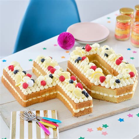 How To Make A Celebration Number Cake Hobbycraft