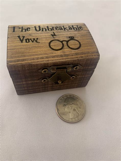 Harry Potter Inspired Ring Box Etsy