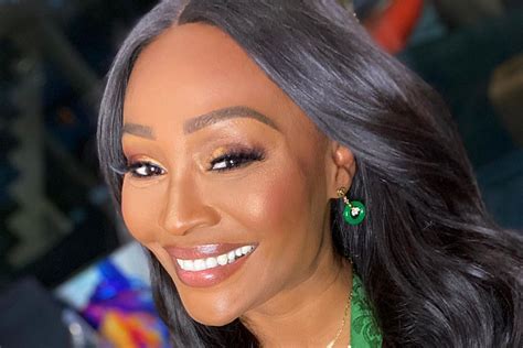 Cynthia Bailey Wears A Plunging Snakeskin Swimsuit Photo The Daily Dish