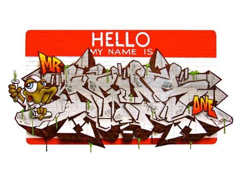Raw Inc Presents The Hello My Name Is Project Graffiti Lettering