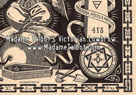 Madame Talbots Aleister Crowley Baphomet Victorian Etsy