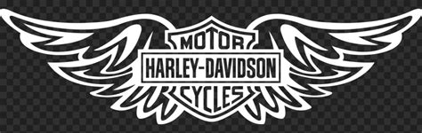 Harley Davidson White Wings Logo Png Citypng