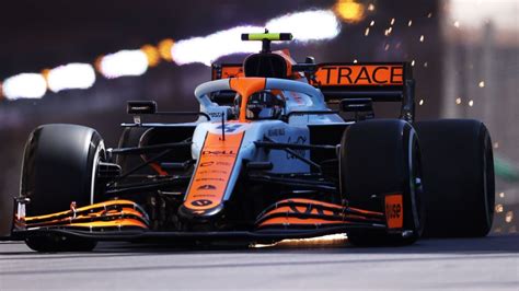 Mclarens Stunning One Off Gulf Livery Makes Track Debut At Monaco Gp