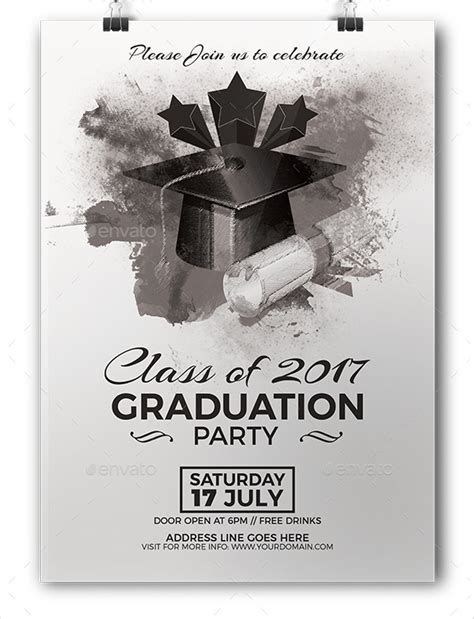 23 Graduation Invitation Templates Free And Premium Psd Ai Templates