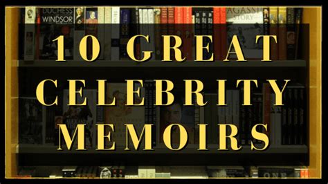 10 Great Celebrity Memoirs Owlcation