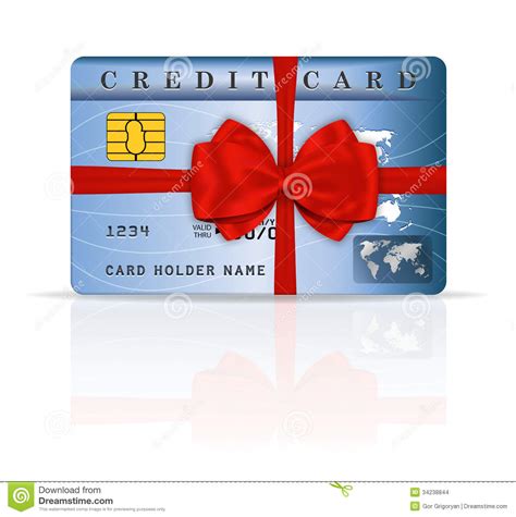 Check spelling or type a new query. Credit Or Debit Card Design With Red Ribbon And Bo Stock Images - Image: 34238844